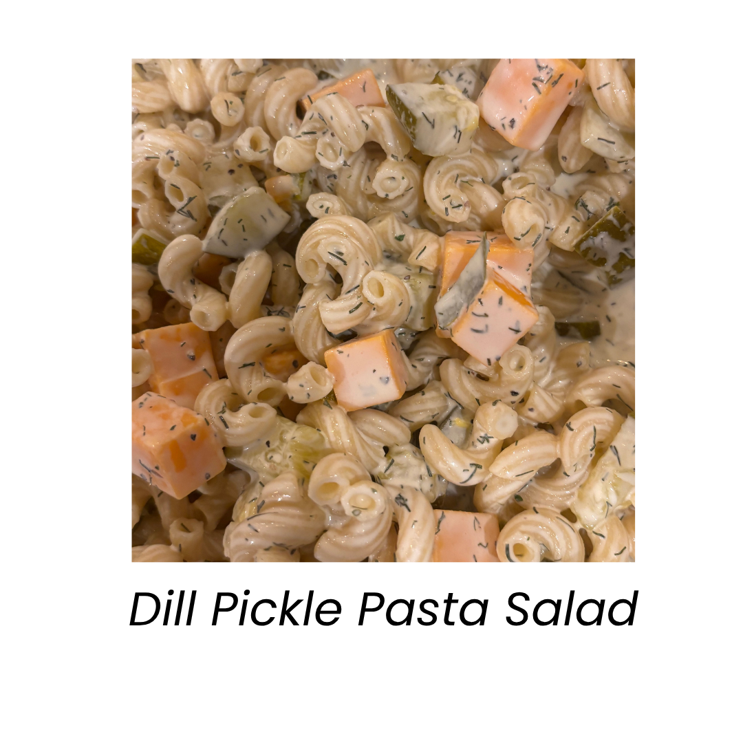 Dill Pickle Pasta Salad